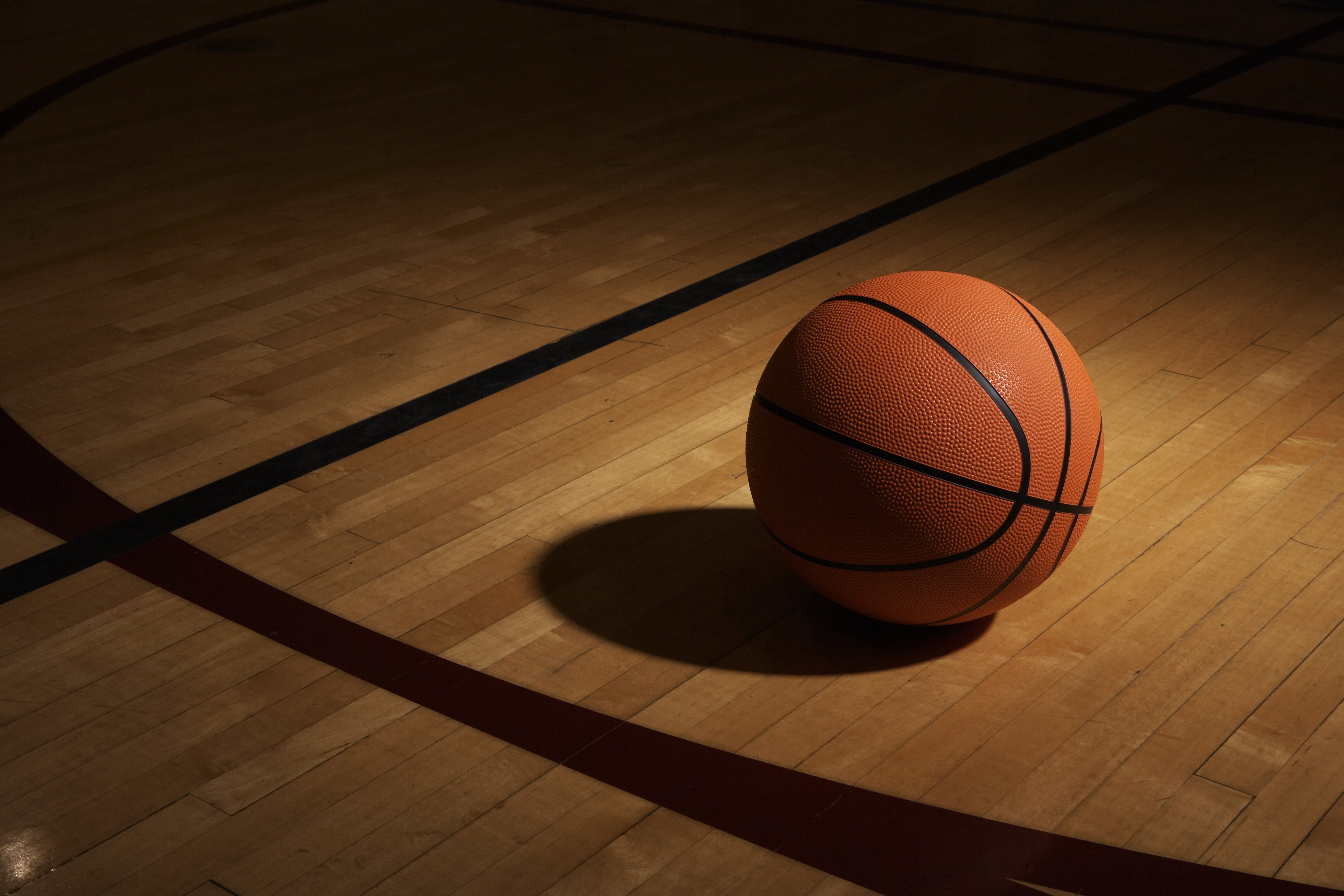 Basketbal in sporthal