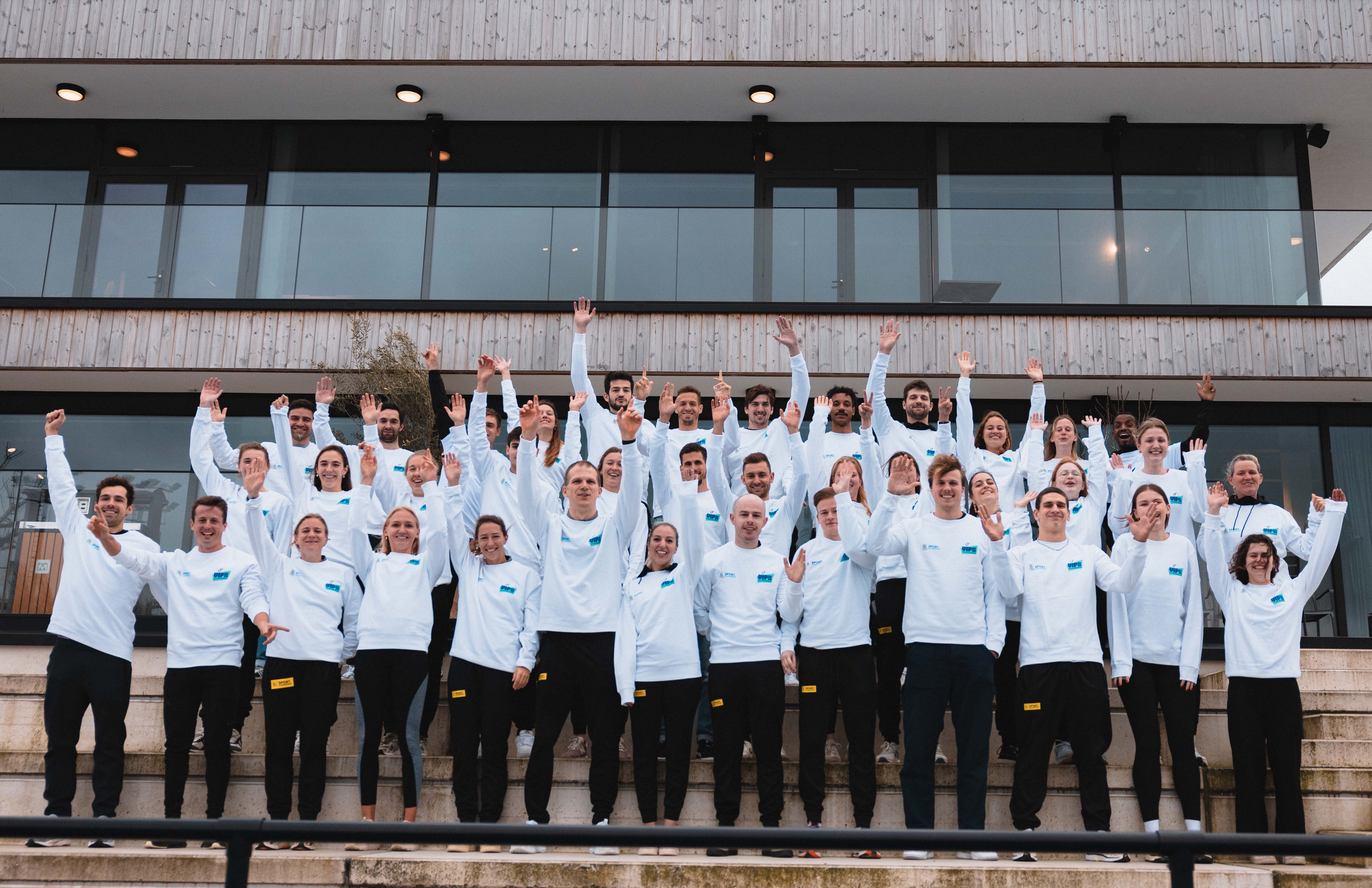 teamdag met de topsporters die een contract hebben bij Sport Vlaanderen