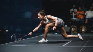 ATTENTION EDITORS - HANDOUT PICTURES - EDITORIAL USE WITH Nele Gilis ONLY - MANDATORY CREDIT SQUASH VLAANDEREN
Handout pictures released on Friday 02 June 2023, by Squash Vlaanderen shows Belgian Squash athlete Nele Gilis, who won the semi-final of the El Gouna International squash tournament. After this win, Gilis will play the final against the Egyptian Nouran Gohar.
*** Belga and Belga Editorial Board decline all responsibility regarding the content of this picture. ***
BELGA PHOTO HAND OUT SQUASH VLAANDEREN